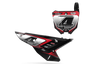Honda Number Background Decals - Shotgun