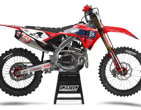 Honda Graphics Kit - Combo Red