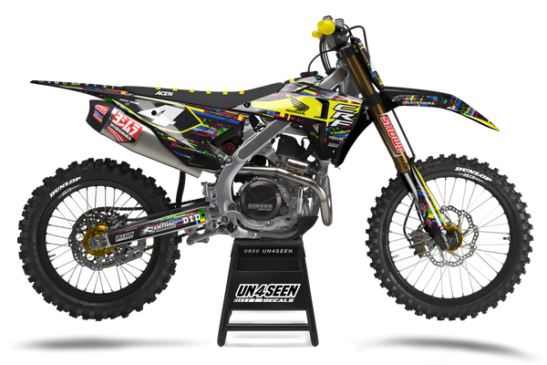 Honda Cyberrock Graphics Kit - CRF CR XR Models | All Years