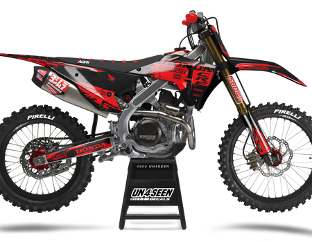 Honda Graphics Kit - Encore Red