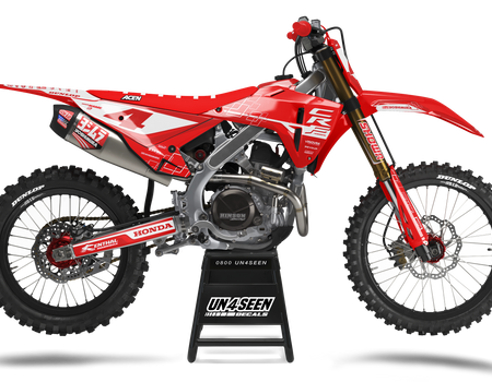 Honda Graphics Kit - Figure Red