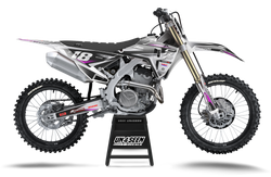 Honda Fluid Grey Graphic Kit - CRF CR XR Models | All Years