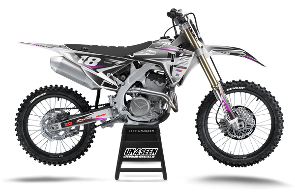 Honda Fluid Grey Graphic Kit - CRF CR XR Models | All Years