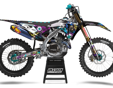 Honda Zombie Graphics Kit - Gas Gut