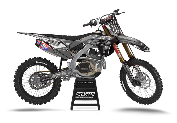 Honda Honda Hub Black Graphic Kit - CRF CR XR Models | All Years