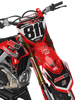 Honda Graphics Kit - Honda Hub Red