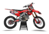 Honda Graphics Kit - Honda Hub Red