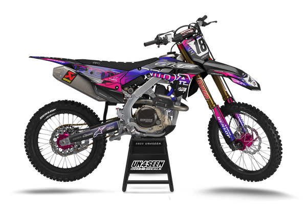 Honda Loaded Pink Graphic Kit - CRF CR XR Models | All Years