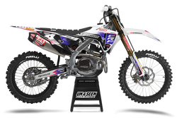 Honda Loke Red Graphics Kit - CRF CR XR Models | All Years