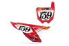 Honda Number Background Decals - Curld