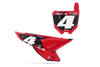 Honda Number Background Decals - Extra