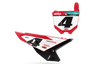 Honda Number Background Decals - Fice