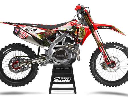 Honda Zombie Graphics Kit - Nurse Nightmare
