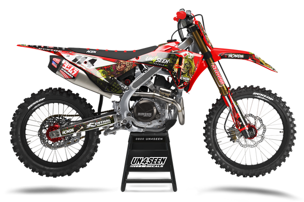 Honda Zombie Graphics Kit - Nurse Nightmare
