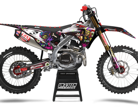 Honda Zombie Graphics Kit - Race Girl Riley