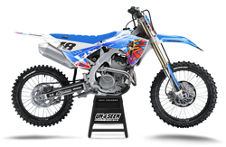Honda Retro Ocean Graphic Kit - CRF CR XR Models | All Years