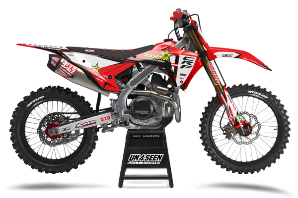 Honda Rockstar Graphic Kit - CRF CR XR Models | All Years