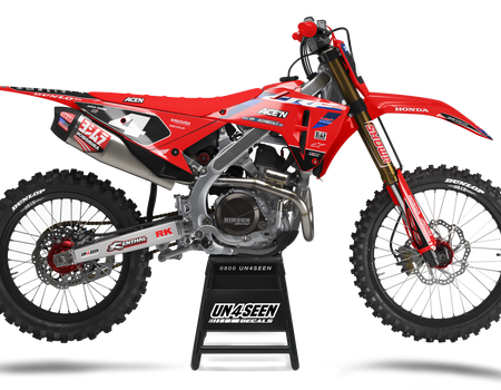 Honda Graphics Kit - Safety Red
