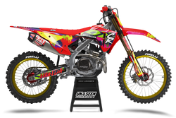 Honda Skids Graphics Kit - CRF CR XR Models | All Years
