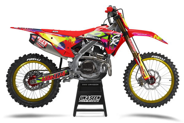 Honda Skids Graphics Kit - CRF CR XR Models | All Years