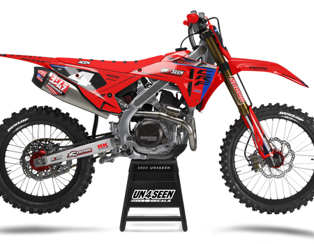 Honda Graphics Kit - Slipe red