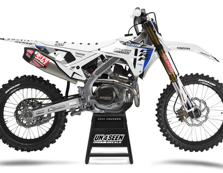 Honda Graphics Kit - Slipe White