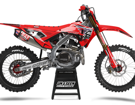 Honda Graphics Kit - Wingit Red