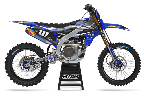 Yamaha Honeymorph Grey Graphic Kit - YZ YZF WR TTR PW Models | All Years