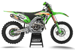 Kawasaki Hotwheels 4 Graphic Kit - KK KXF KDX KLX Models | All Years