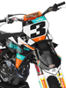 KTM Graphics Kit - Hotwheels Four Orange