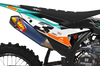 KTM Graphics Kit - Hotwheels Four Orange