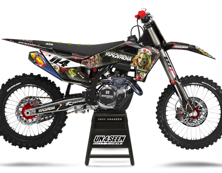 Husqvarna Zombie Graphics Kit - Nurse Nightmare