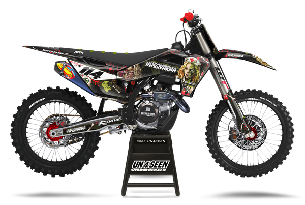 Husqvarna Zombie Graphics Kit - Nurse Nightmare