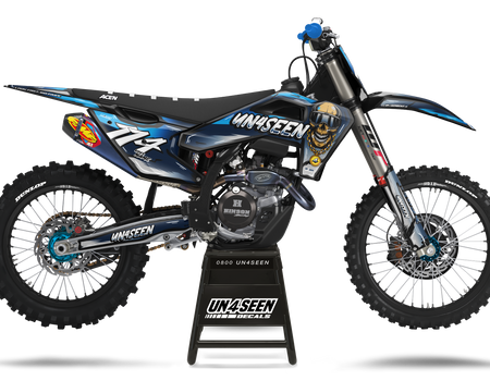 Husqvarna Graphics Kit - OverSpray Blue