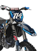 Husqvarna Graphics Kit - OverSpray Blue