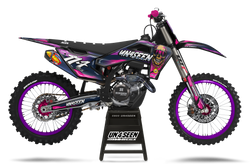 Husqvarna Overspray Pink Graphic Kit - TC FC TE TX FE FS FX Models | All Years