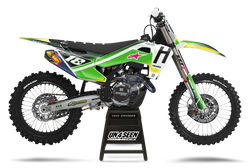 Husqvarna Racer Portyl Green Graphic Kit - TC FC TE TX FE FS FX Models | All Years