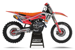 Husqvarna Racer Portyl Red Graphic Kit - TC FC TE TX FE FS FX Models | All Years