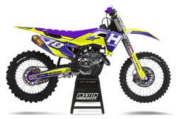 Husqvarna Supertech Vista Flo Graphic Kit - TC FC TE TX FE FS FX Models | All Years