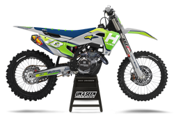 Husqvarna Supertech Vista Green Graphic Kit - TC FC TE TX FE FS FX Models | All Years