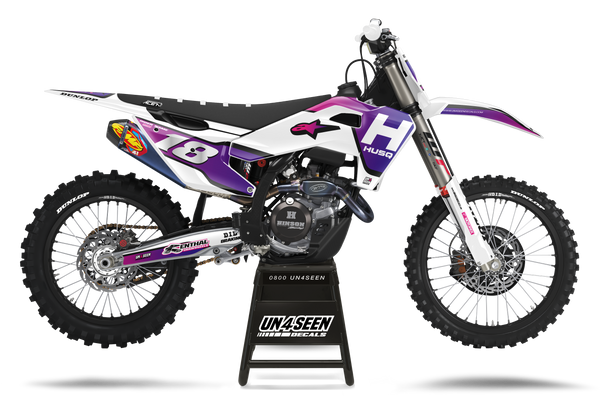 Husqvarna Supertech Vista Purps Graphic Kit - TC FC TE TX FE FS FX Models | All Years