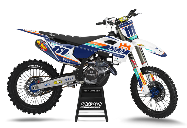 Husqvarna King Orange Graphic Kit - TC FC TE TX FE FS FX Models | All Years