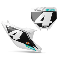 Husqvarna Extra Number Background - TC FC TE TX FE FS FX Models | All Years