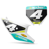 Husqvarna Number Background Decals - Flp