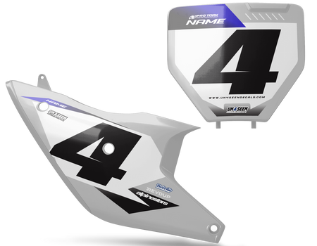 Husqvarna Number Background Decals - Moco