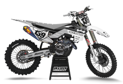 Husqvarna Qual Grey Graphic Kit - TC FC TE TX FE FS FX Models | All Years