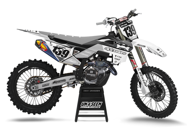 Husqvarna Qual Grey Graphic Kit - TC FC TE TX FE FS FX Models | All Years