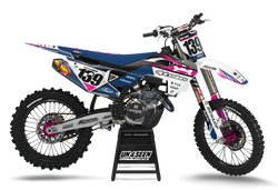 Husqvarna Qual Pink Graphic Kit - TC FC TE TX FE FS FX Models | All Years