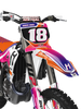 Husqvarna Graphics Kit -  Racer Portyl Pink