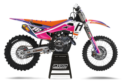 Husqvarna Racer Portyl Pink Graphic Kit - TC FC TE TX FE FS FX Models | All Years